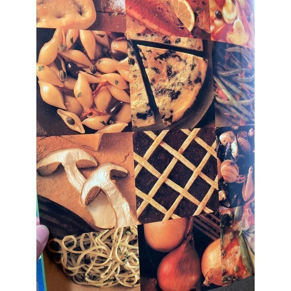 VINTAGE 2001 Italian The Essence Of Mediterranean Cuisine,Carla Capalbo,COOKBOOK